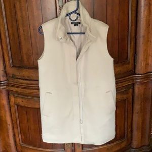 Theory long vest coat